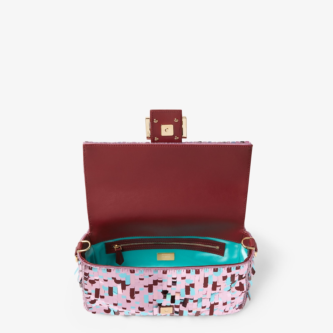 FENDI Baguette® Multicolor sequin bag - Image 2